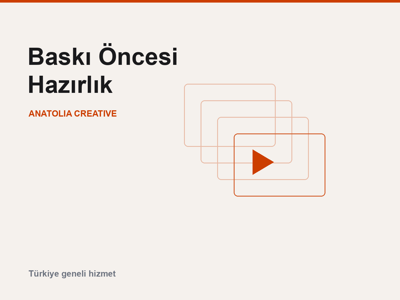 Baskı Öncesi Hazırlık: Maliyeti Düşüren Kararlar rehberinin konusunu anlatan görsel