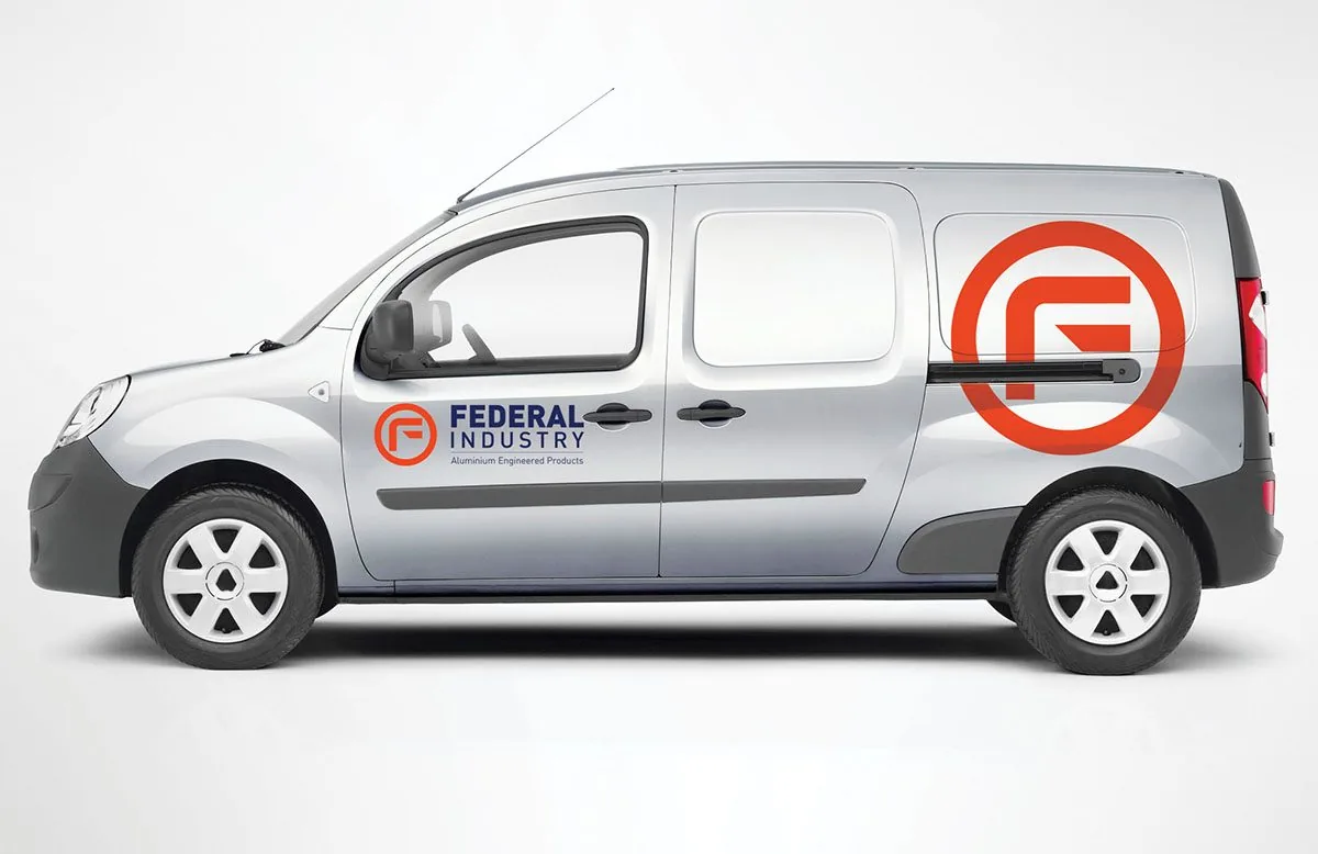 Federal Industry için hazırlanan kurumsal kimlik çalışmasından 2. görsel (toplam 22)