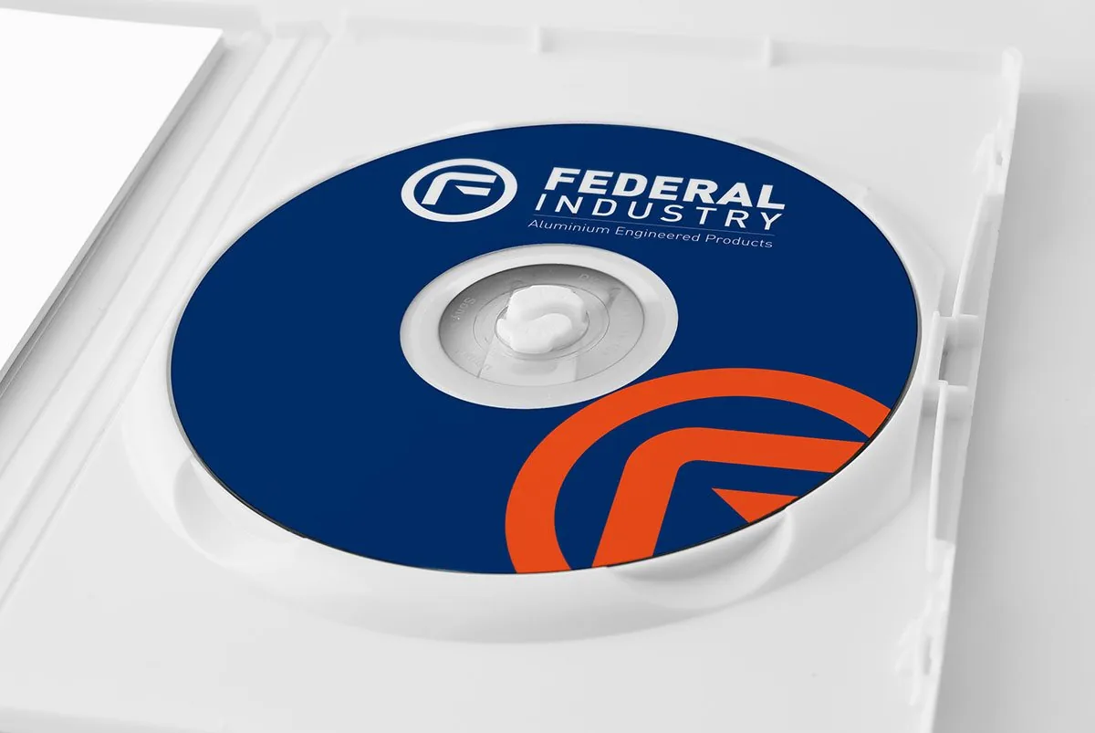 Federal Industry için hazırlanan kurumsal kimlik çalışmasından 17. görsel (toplam 22)
