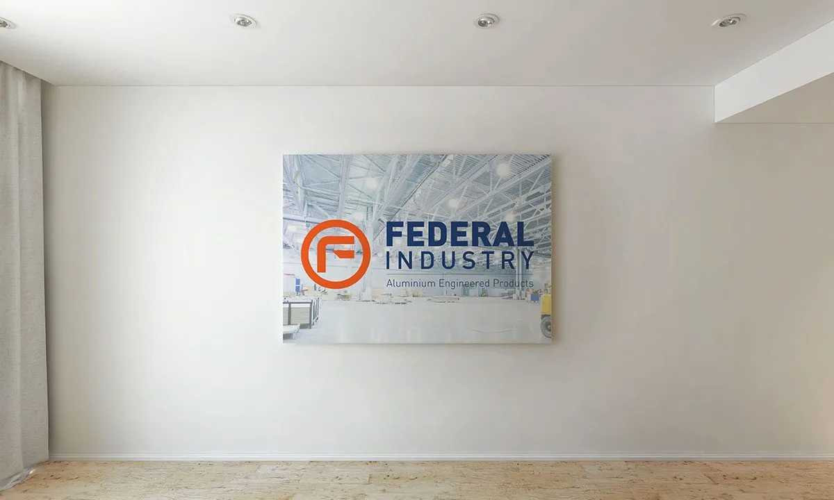 Federal Industry için hazırlanan kurumsal kimlik çalışmasından 18. görsel (toplam 22)