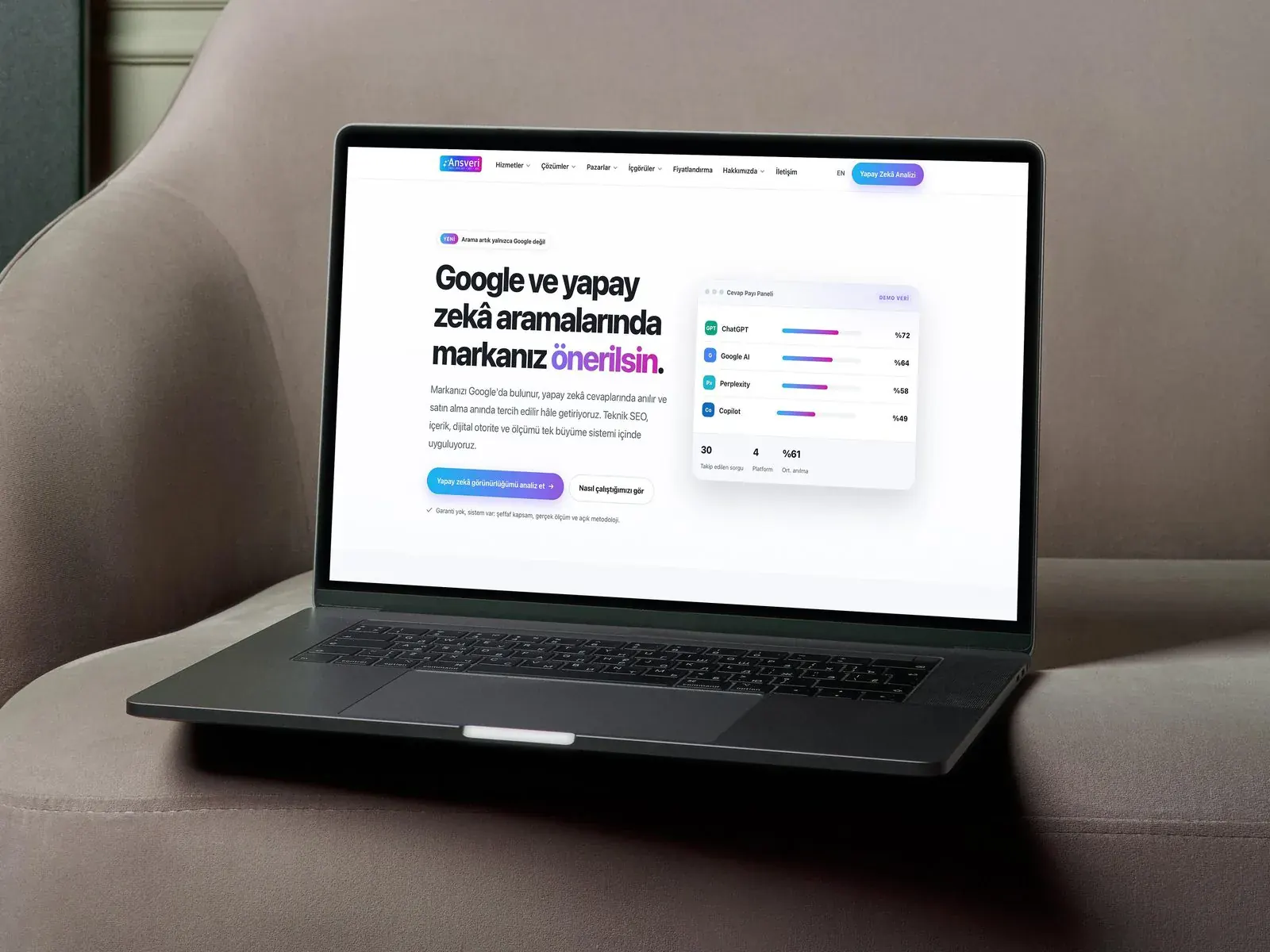 Web Siteleri için hazırlanan web & dijital çalışmasından 2. görsel (toplam 17)