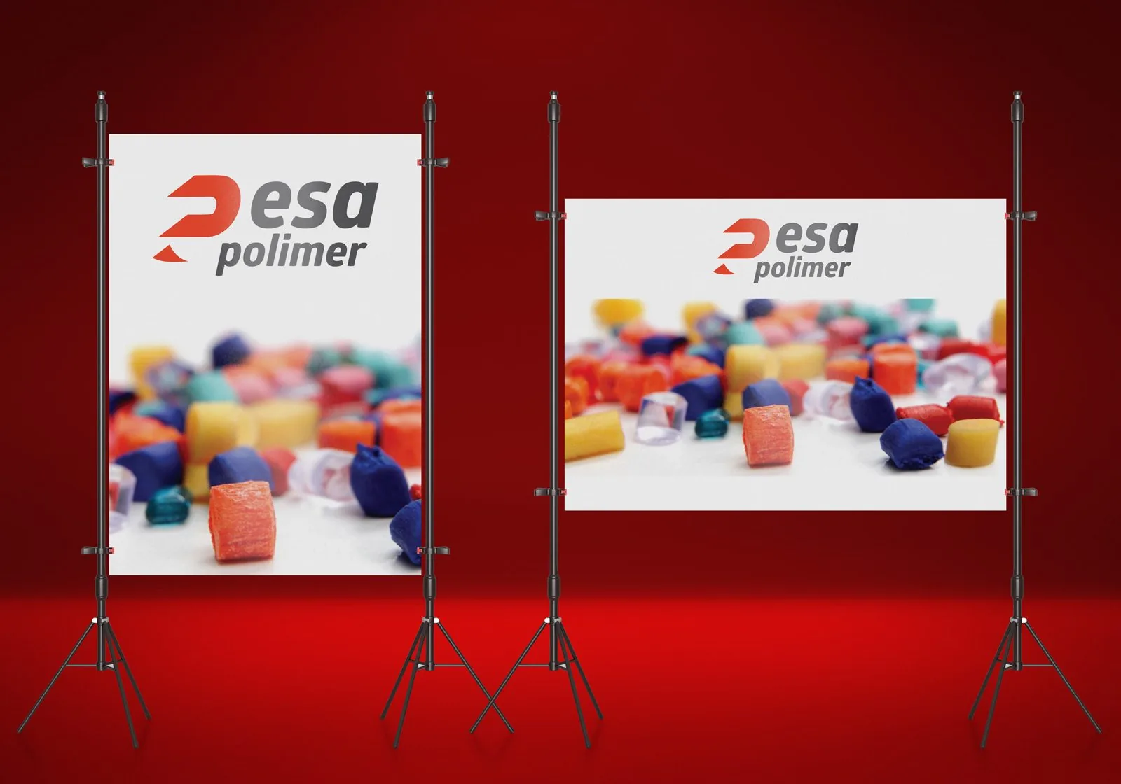 Esa Polimer için hazırlanan marka kimliği çalışmasından 8. görsel (toplam 16)