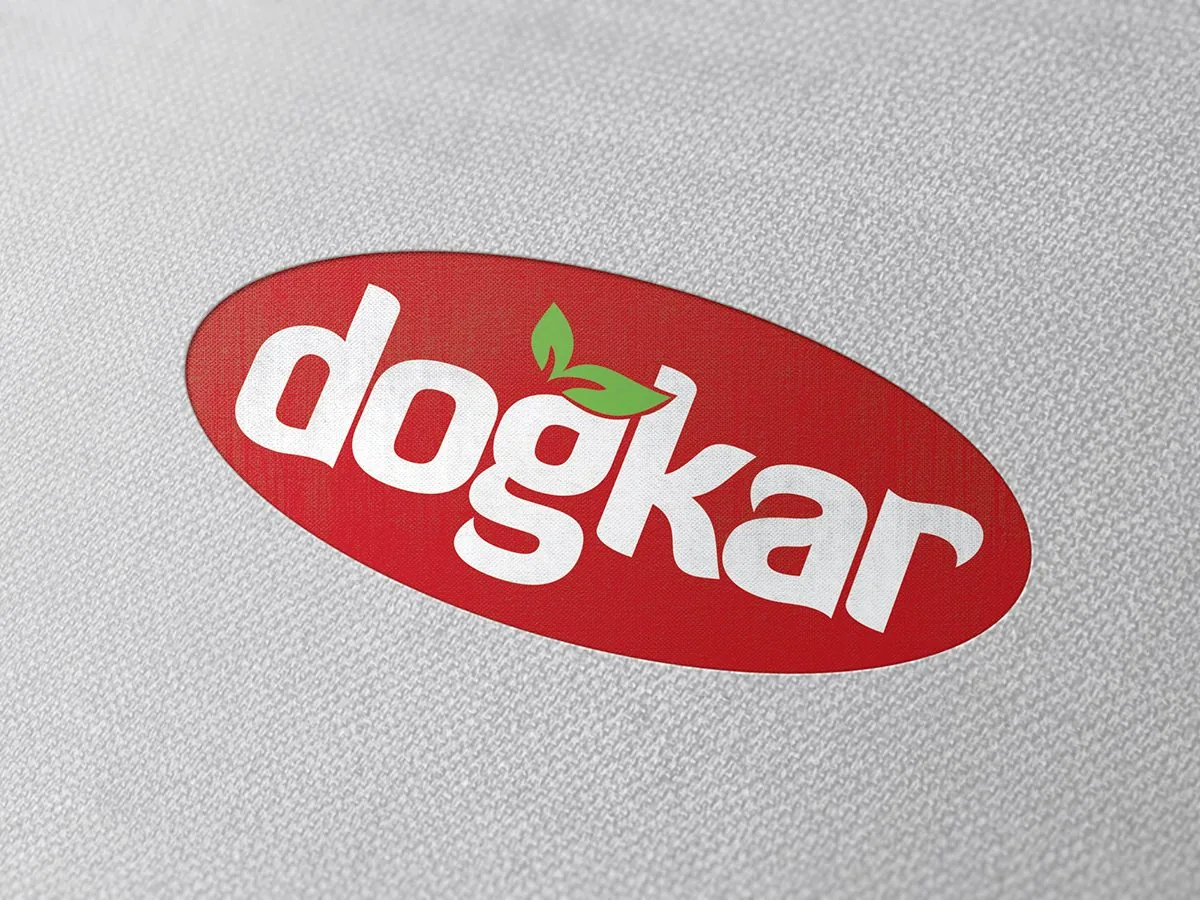 Doğkar Gıda için hazırlanan marka kimliği çalışmasından 5. görsel (toplam 7)