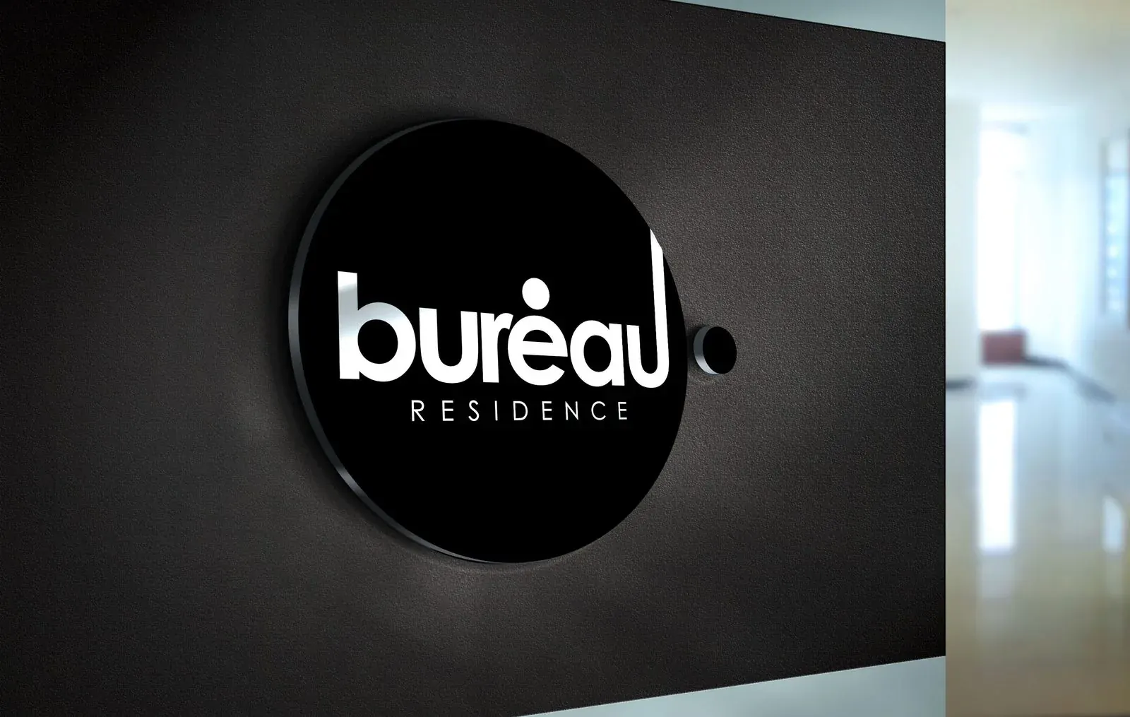 Bureau Residence için hazırlanan marka kimliği çalışmasından 7. görsel (toplam 7)