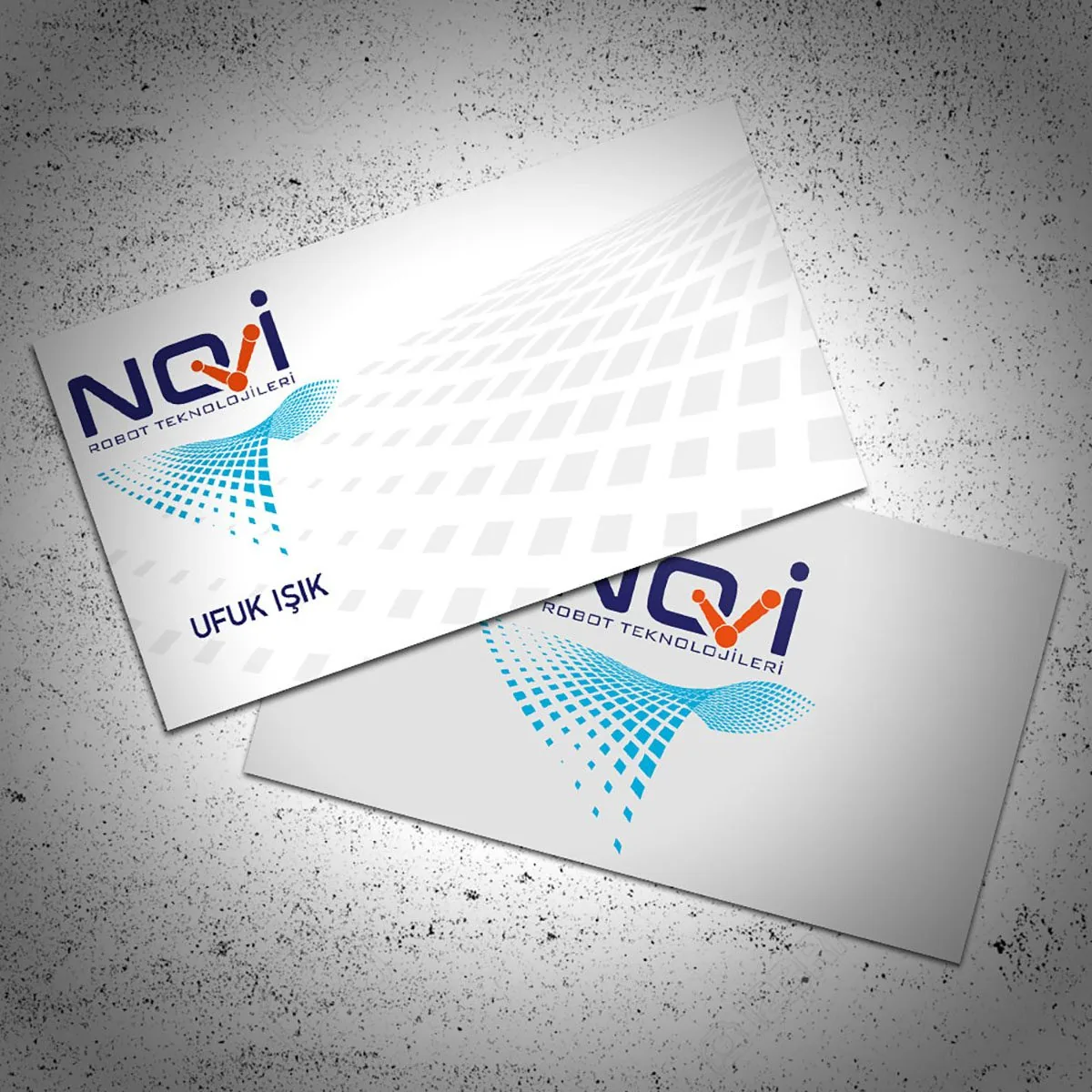 Novi Robotik için hazırlanan kurumsal kimlik çalışmasından 2. görsel (toplam 7)
