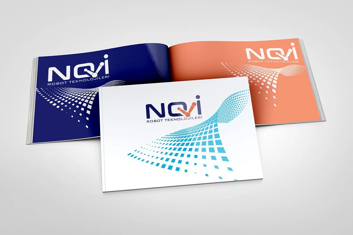 Novi Robotik için hazırlanan kurumsal kimlik çalışmasından 7. görsel (toplam 7)