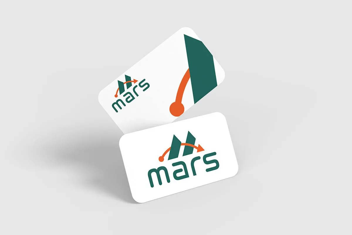 MARS Robotik için hazırlanan marka kimliği çalışmasından 3. görsel (toplam 6)