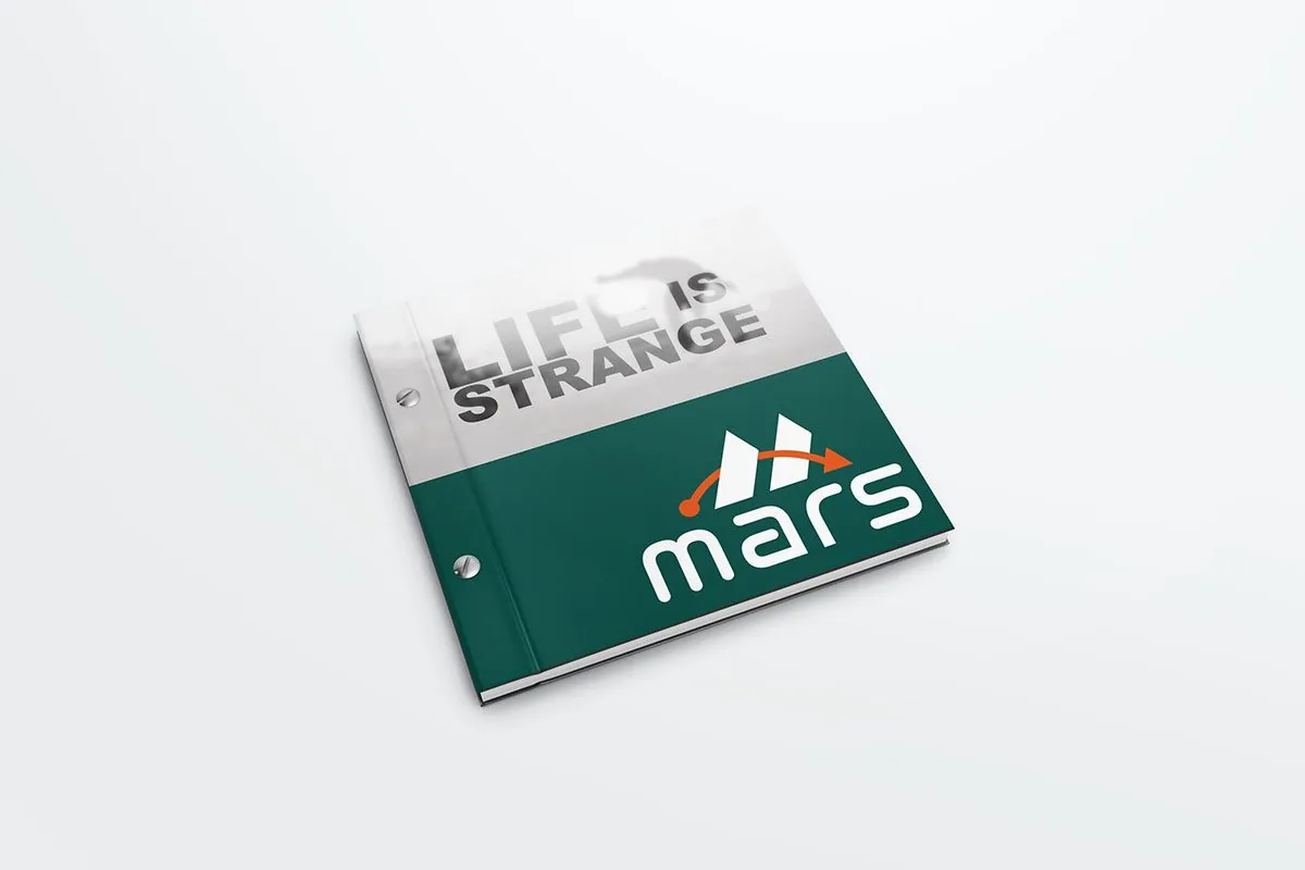 MARS Robotik için hazırlanan marka kimliği çalışmasından 6. görsel (toplam 6)