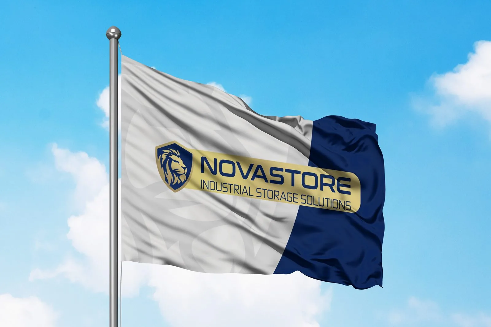 Nova Store için hazırlanan marka kimliği çalışmasından 2. görsel (toplam 5)