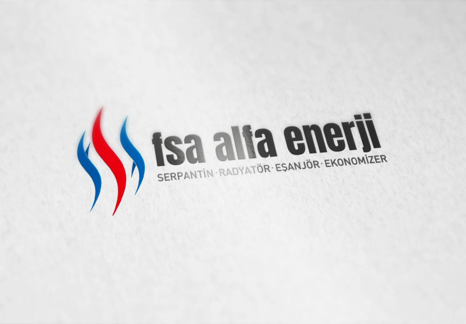 FSA Alfa Enerji için hazırlanan kurumsal kimlik çalışmasından 3. görsel (toplam 5)