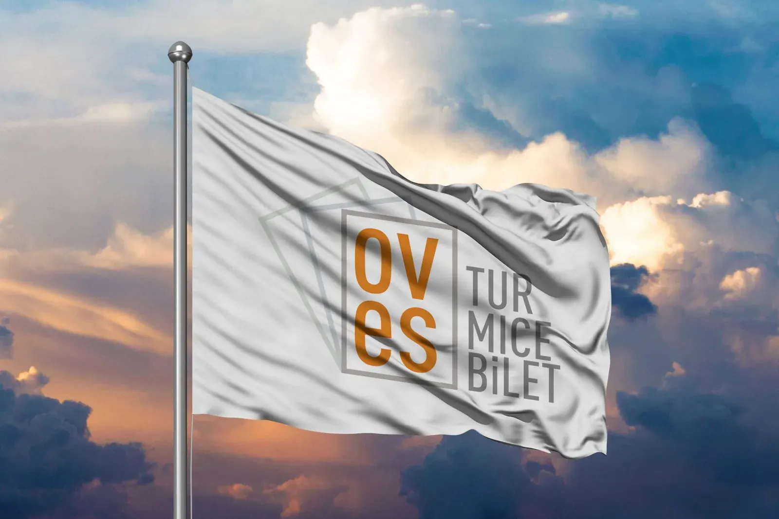 OVES Turizm için hazırlanan kurumsal kimlik çalışmasından 4. görsel (toplam 4)