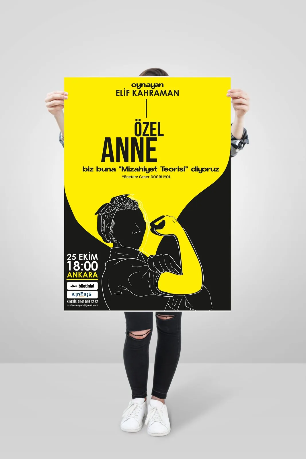 Özel Anne Oyunu için hazırlanan kampanya & reklam çalışmasından 1. görsel (toplam 2)